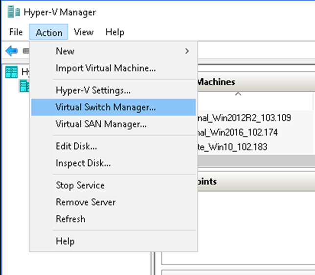 Virtual Switch Hyper-v. Virtual Switch Hyper-v Internal private. Allow switch