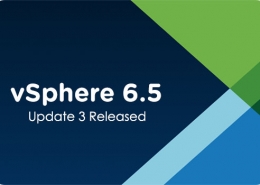 VMware vSphere 6.5 Update 3